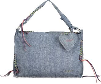 Desigual Torio Denim Leiria Tas - Dames - Handtassen - Blauw - ONE Size - Denim - Tassen