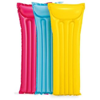 Trade Shop Trade Shop - Materassino Gonfiabile Tinta Unita 3 Colori Assortiti 183 X 69 Cm Piscina 59703