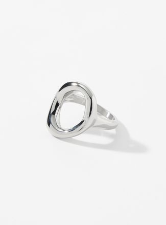 Simons Womens Openwork solid ring