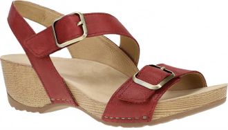 Dansko Womens Trinity Sandal In Cayenne