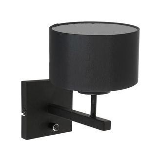 Steinhauer Steinhauer - Aplique De Pared - Stang - Negro - Metal Tejido