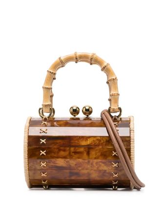 Waiwai Barrel clutch - Bruin