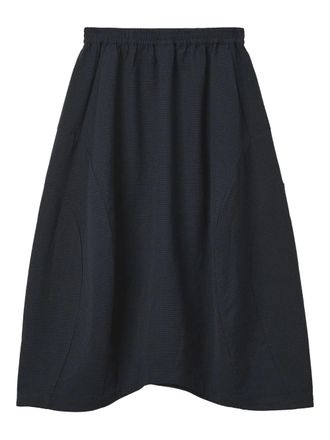 Tout &agrave; Coup elasticated-waistband skirt - Blue