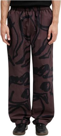 by Parra Freak Scene Track Pant - - Trousers - Uomo - Marrone - S