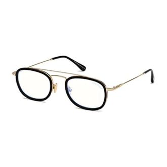 Tom Ford Ladies Black Square Eyeglass Frames FT5677-F-B 001