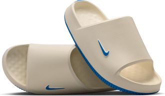 Nike Mens Calm (Detroit Lions) NFL Slides in White | IM7305-100