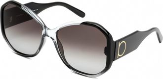 Ferragamo Womens SF942S Sunglasses Grey Gradient / - One Size