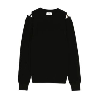 Elisabetta Franchi Mujer, Jerseys, Negro, Talla: L
