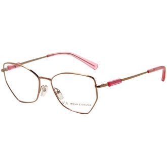 A|X Armani Exchange Womens 54 mm Rose Gold Opticals