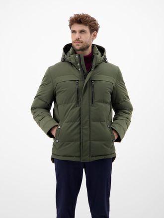 Lerros Winterjacke LERROS Funktionale Winterjacke f&uuml;r Herren, Herren, Gr. XXL, original olive, 100% Polyester, Jacken Winterjacke