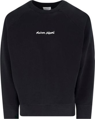 Maison Kitsuné Logo Crewneck Sweatshirt