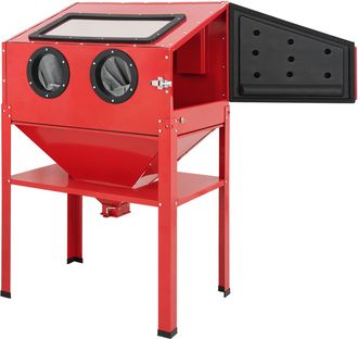 vidaXL Cabina De Chorro De Arena 226 L 125 Psi Acero Laminado En Fr&iacute;o Vidaxl