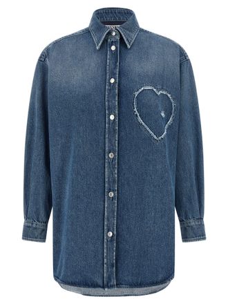 Moschino Womens Heart Shirt