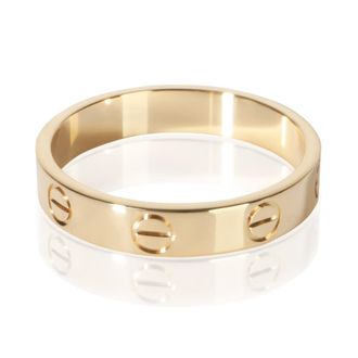Cartier Pre-Owned Cartier Yellow Gold Small Model Love Ring