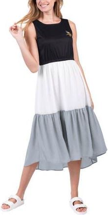 G-III 4Her by Carl Banks Womens G-III 4Her by Carl Banks Black/Gray Minnesota Vikings 12th Inning Colorblock Dress at Nordstrom, Size Xx-Large