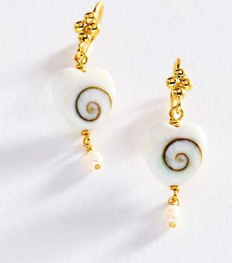 Chan Luu Amour Sprial Drop Earrings