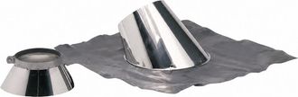 TEN Ten - Acero Inoxidable Con Destellos De 30&deg; A 45&deg; Con El Collar D.139