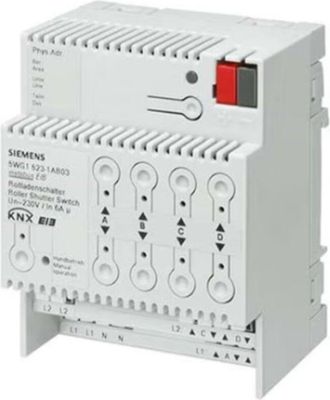 SIEMENS 5wg1523-1ab03 Knx Actuador Para Persianas Enrollables 4 Salidas 6a