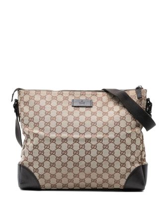 Gucci 2000-2015 GG Canvas Joy Messenger crossbody bag - women - Canvas - One Size - Brown