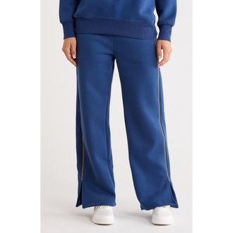 90 Degree by Reflex Finish Line Fleece Sweatpants in Navy at Nordstrom Rack, Size X-Small