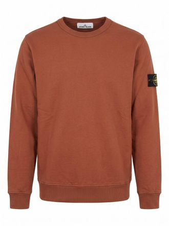 Stone Island Organic Cotton Fleece Sweatshirt