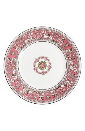 Wedgwood Florentine Bone China Salad Plate in Fuchsia at Nordstrom