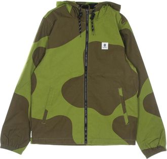Element Camo Herenjas Lichtgewicht Winddicht Waterdicht - Heren - Regenjassen - Groen - M - Polyester - Jassen