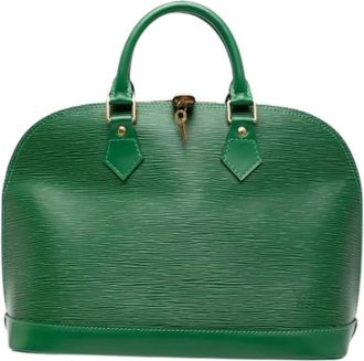 Louis Vuitton Pre-owned Handbags, female, Green, Size: ONE SIZE Pre-owned Vintage Handbag