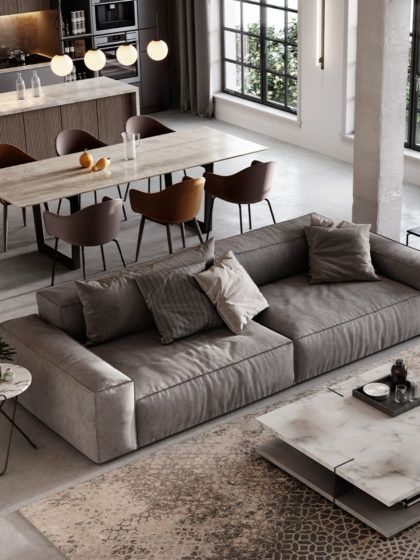 Vivi in un piccolo loft ma sogni un giga attico? Ecco come arredarlo al meglio!