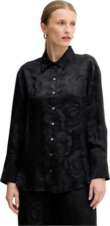 Kenzo Dames, Blouses & Shirts, Zwart, Maat: XS