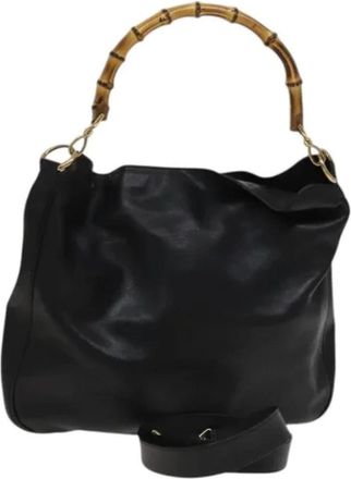 Gucci Pre-owned Handbags, female, Black, Size: ONE SIZE Pre-owned Vintage Hand Bag