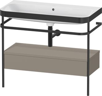 Duravit Set Duravit Happy D.2 Plus Con Consola Met&aacute;lica Y Caj&oacute;n