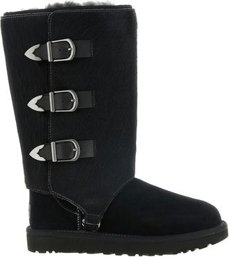 UGG Black Classic Tall Western Boots