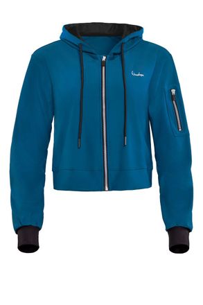 Winshape Trainingsjacke WINSHAPE Functional Comfort One Pocket Jacket, Damen, Gr. XXL, gr&uuml;n (teal gr&uuml;n), 85% Polyester, 15% Elasthan, ohne Ausschnitt, Jacken T