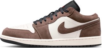 Nike Jordan Mens Air Jordan 1 Low Shoes in Brown | 553558-200