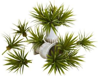 Nearly Natural Mini Spiky Agave Succulent Plant in Green at Nordstrom