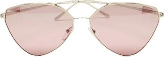 Prada Pre-owned Accessories, female, Pink, Size: ONE SIZE Pre-owned Vintage Sunglasses