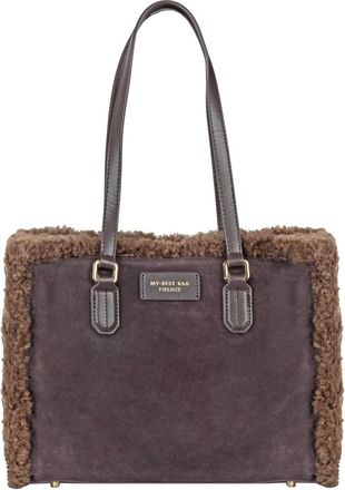 My Best Bags Firenze Donna, Borse, Marrone, Taglia unica, new
