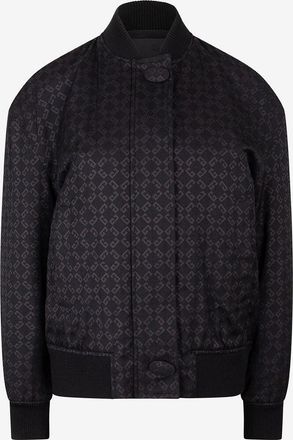 Givenchy Oversize-Bomberjacke aus Monogramm-Jacquard 72
