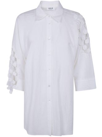 Avi&ugrave; Pois Embroidered Shirt