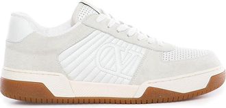 Valentino Garavani Sparry Sneaker In Split Leather And Nappa