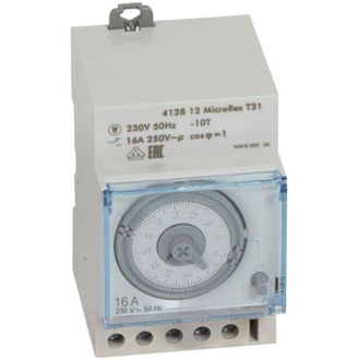 OEM Interruptor Temporizador Diario Anal&oacute;gico Qt31 412813 Aplicable Para Instalaci&oacute;n