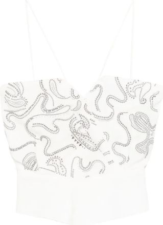 Iro Olympe embellished top - White