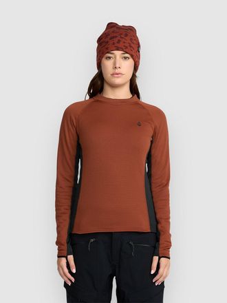 Volcom Gridlock Crew Neck Sweater rot