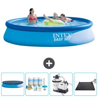 Intex Piscina Easy Set Redonda - 396x84 Cm - 7-piezas Scb62