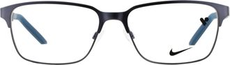 Nike Demo Rectangular Mens Eyeglasses NIKE 8213N 074 55