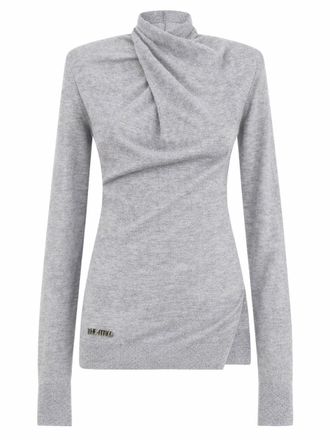 The Attico Slim-Fit Fine Knit Virgin Wool Sweater