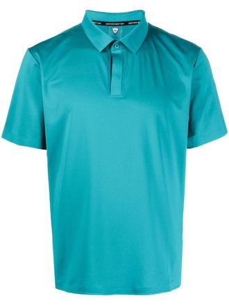 Rossignol logo-patch tech polo-shirt - men - Polyester/Elastane - S - Green