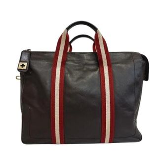 Bally Pre-owned Tote Bags, male, Brown, Size: ONE SIZE Pre-owned Tote Bag