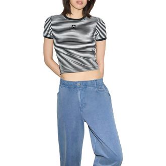 Converse Box Star Tee in Converse Black Stripe at Nordstrom, Size X-Large